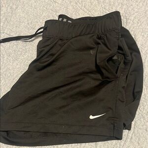 Nike Men's Black Sports Shorts